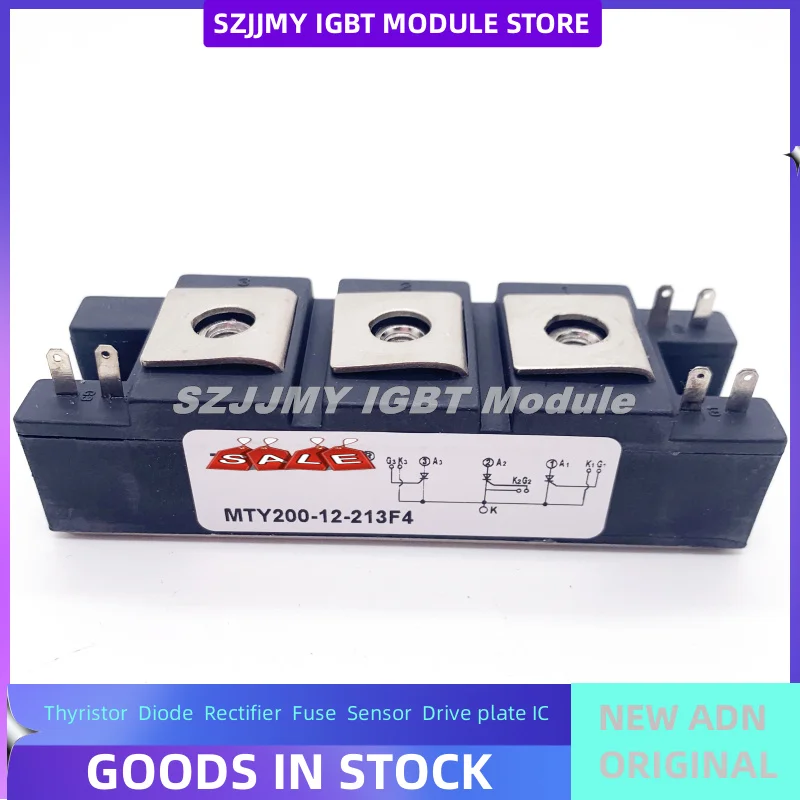 

MTY200-12-213F4 MTG200-12-213F4 NEW ORIGINAL IGBT Module In Stock