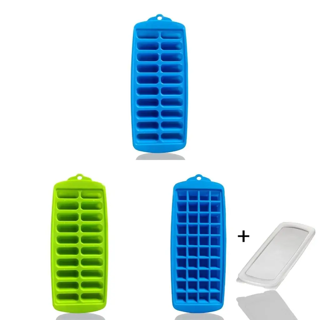 Tray with Lid Icebox Set Tray Set Plastic Molds