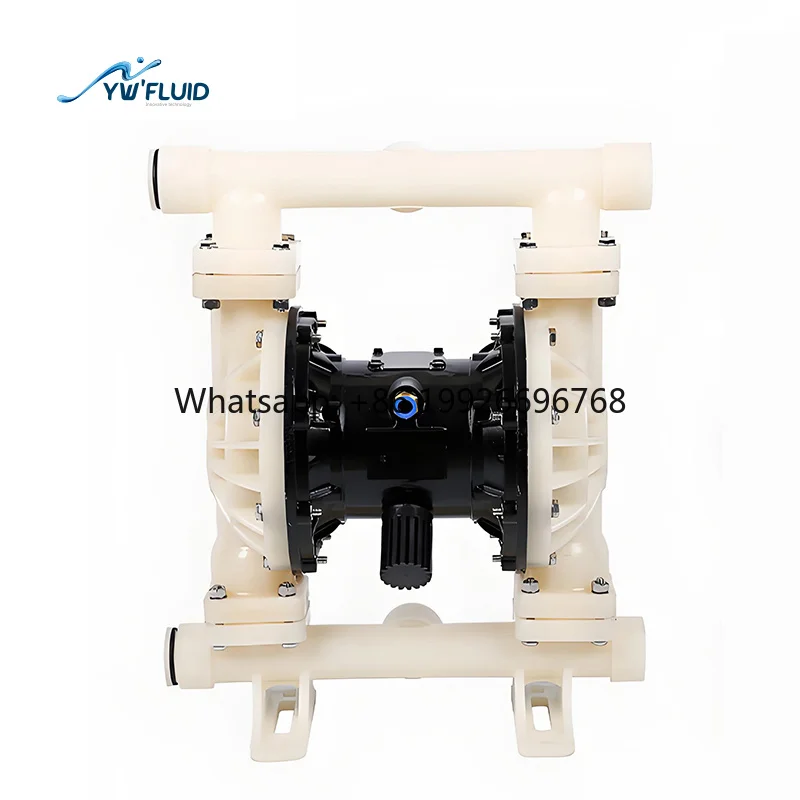 YW-R01 Pneumatic Diaphragm Pump Corrosion-Resistant Self-Priming Pump PP Plastic Sewage Pump
