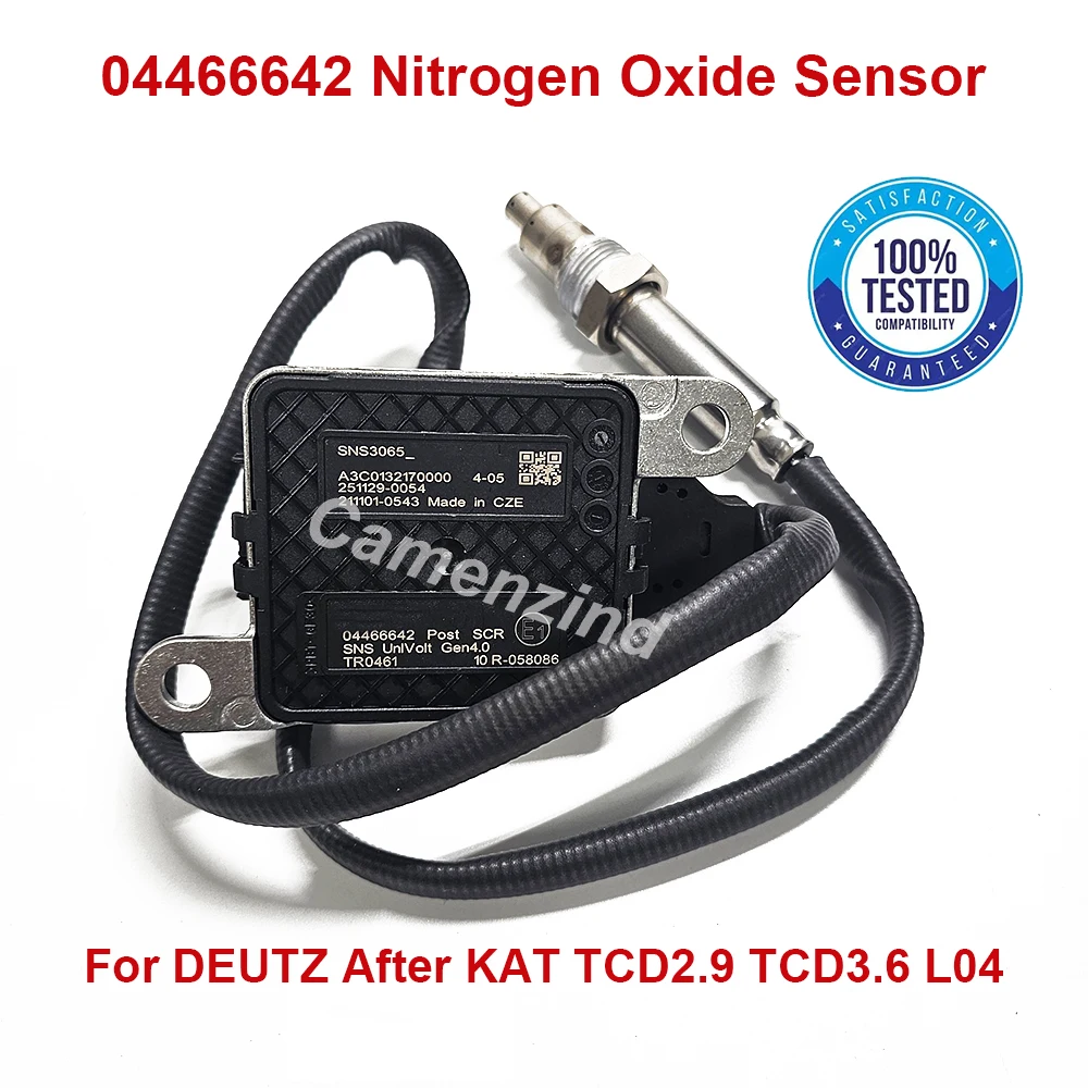 

04466642 0446-6642 New Nitrogen Oxide NOx Sensor Fits For DEUTZ After KAT TCD2.9 TCD3.6 L04 A3C0132170000 SNS3065