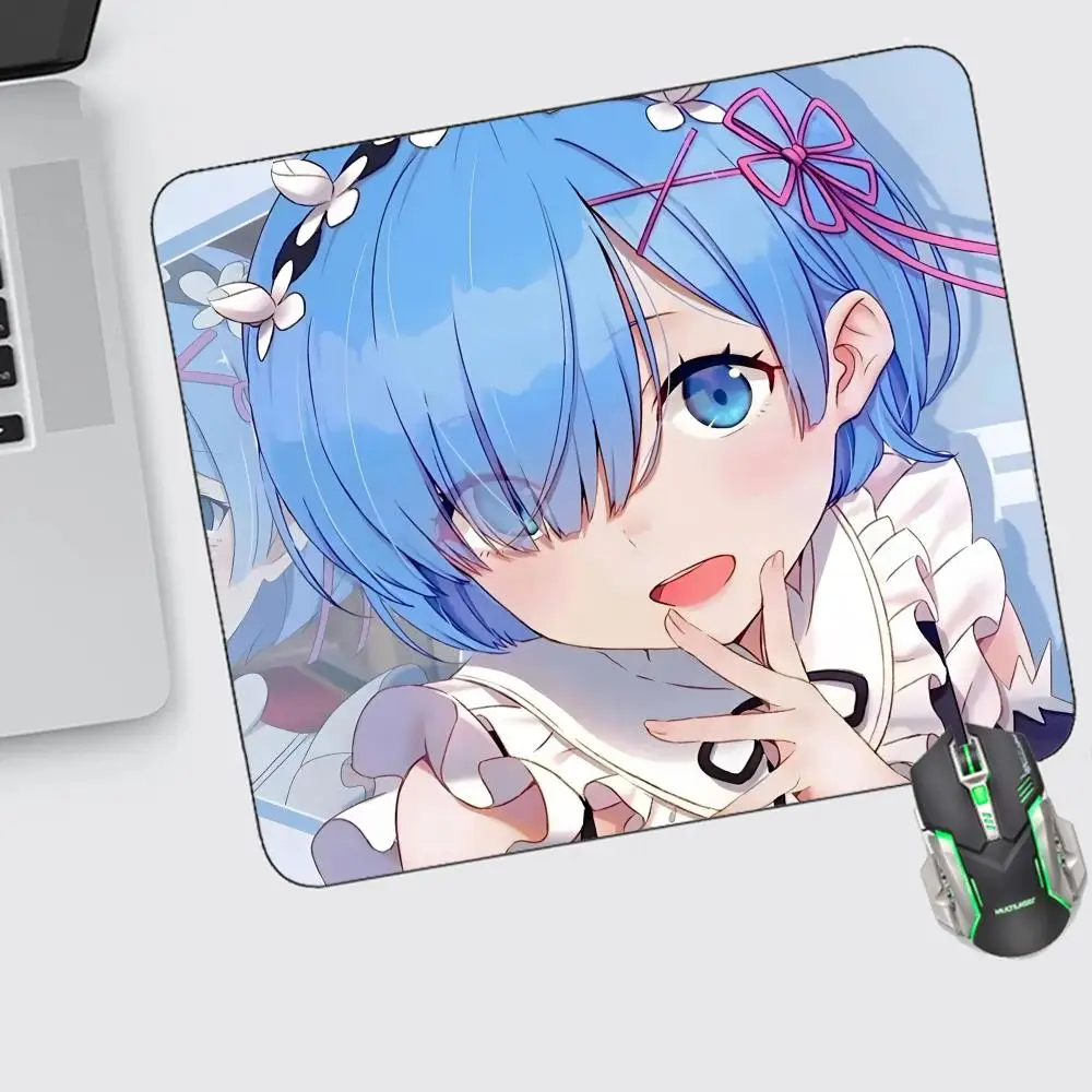 

ReZero Rem Mouse Pad Small Gaming Accessories Keyboard Computer Offices Desk Mat Pc Gamer Non-slip Rubber Mousepad