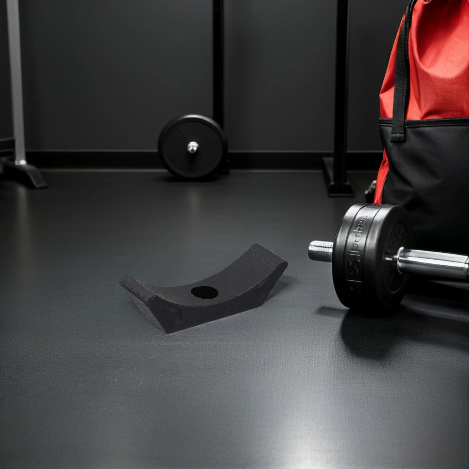 

4pcs Replacement Dumbbell Racks Black PP 140mm Gym Accessories Home Fitness Dumbbell Cradles Stand Weight Holders Plastic