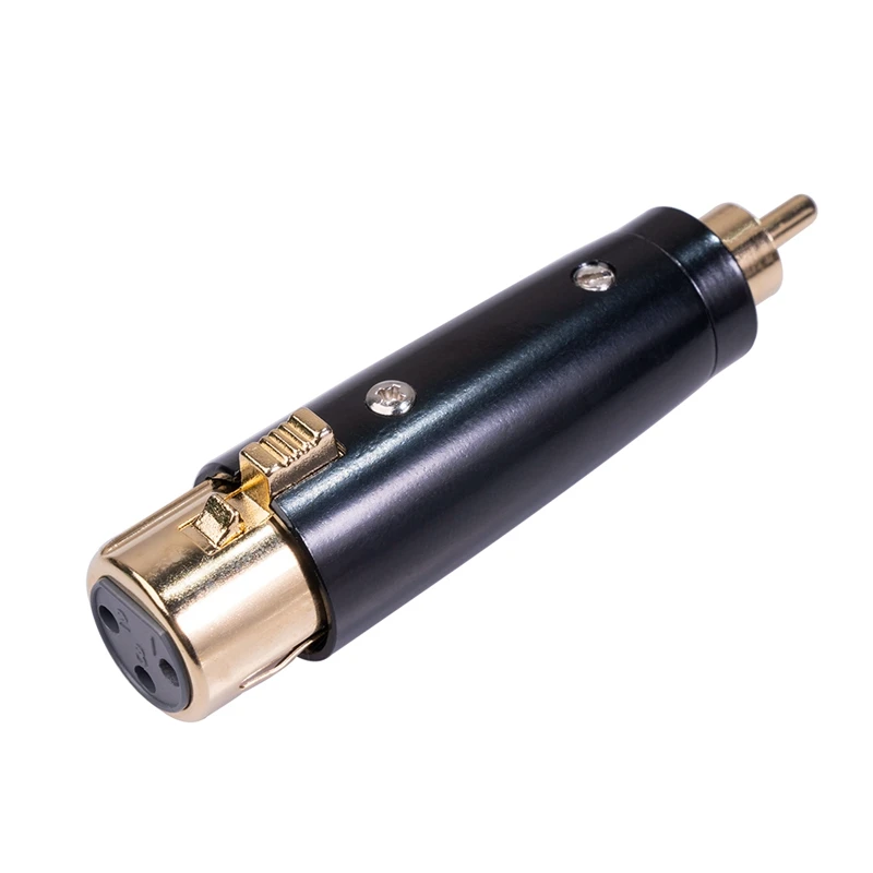 XLR To RCA Adaptor RCA Male To XLR Male Female Adaptor XLR To RCA Female Male Plug Adapter,For Stereo Microphone Cable