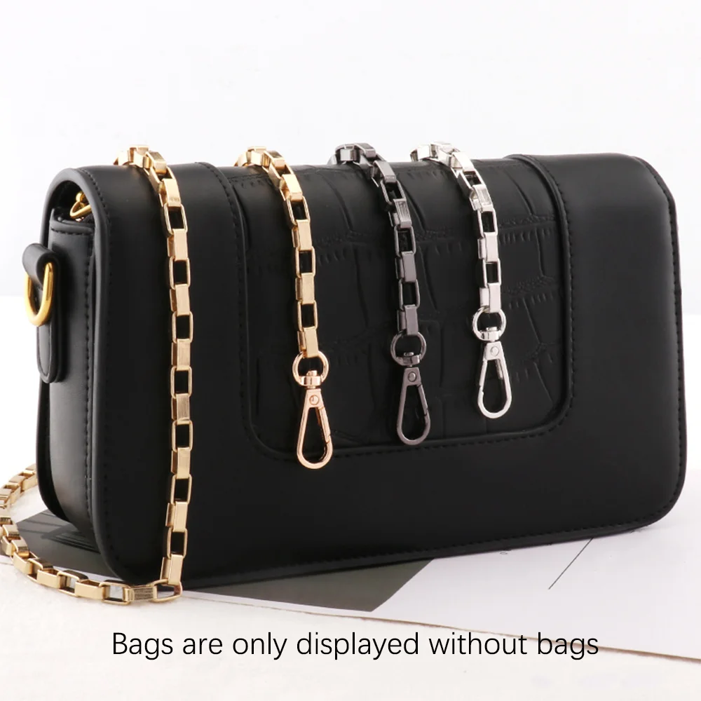 40-120CM High Quality Bag Chain Strap Handle Shoulder Crossbody Handbag Bag Metal Replacement Chains Diy Bag Parts Accessories