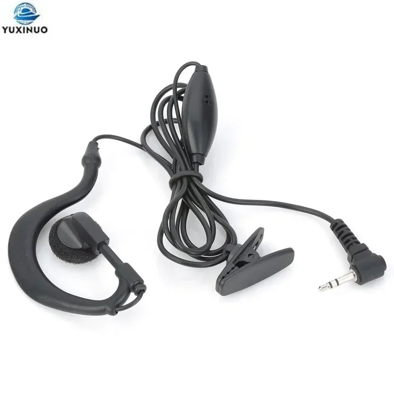 G shape 1-Pin 2.5mm10PCS Headset Earpiece for Motorola Talkabout TLKR T80 T60 T6500 T5720 EM1000 MR350R PMR446 Two Way Radio