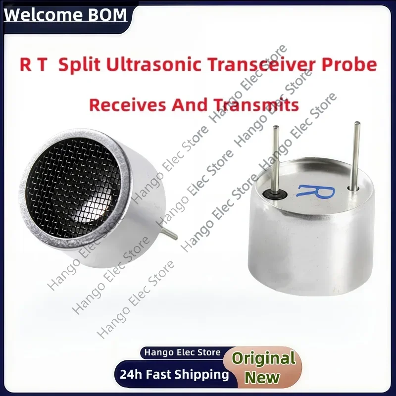 

The R/T split ultrasonic sensor has a diameter of 16MM, a transmitter/receiver probe of 40KHz, and is used for car obstacle avoi