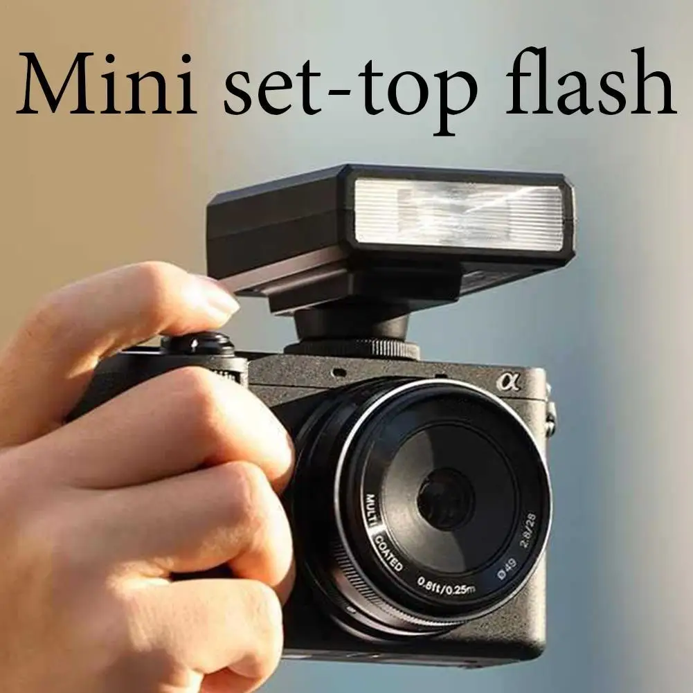 Ulanzi F12 TTL Mini Camera Flash Speedlite 5600K Standard Hot Shoe Camera External Mini Flash For Sony Canon Nikon Panasonic