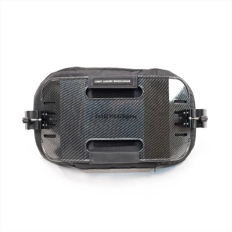 5802 Quick‑Disassembly Wheelchair Hard Backrest Movable Seat Comfortable Back Support Portable Mobility Chair