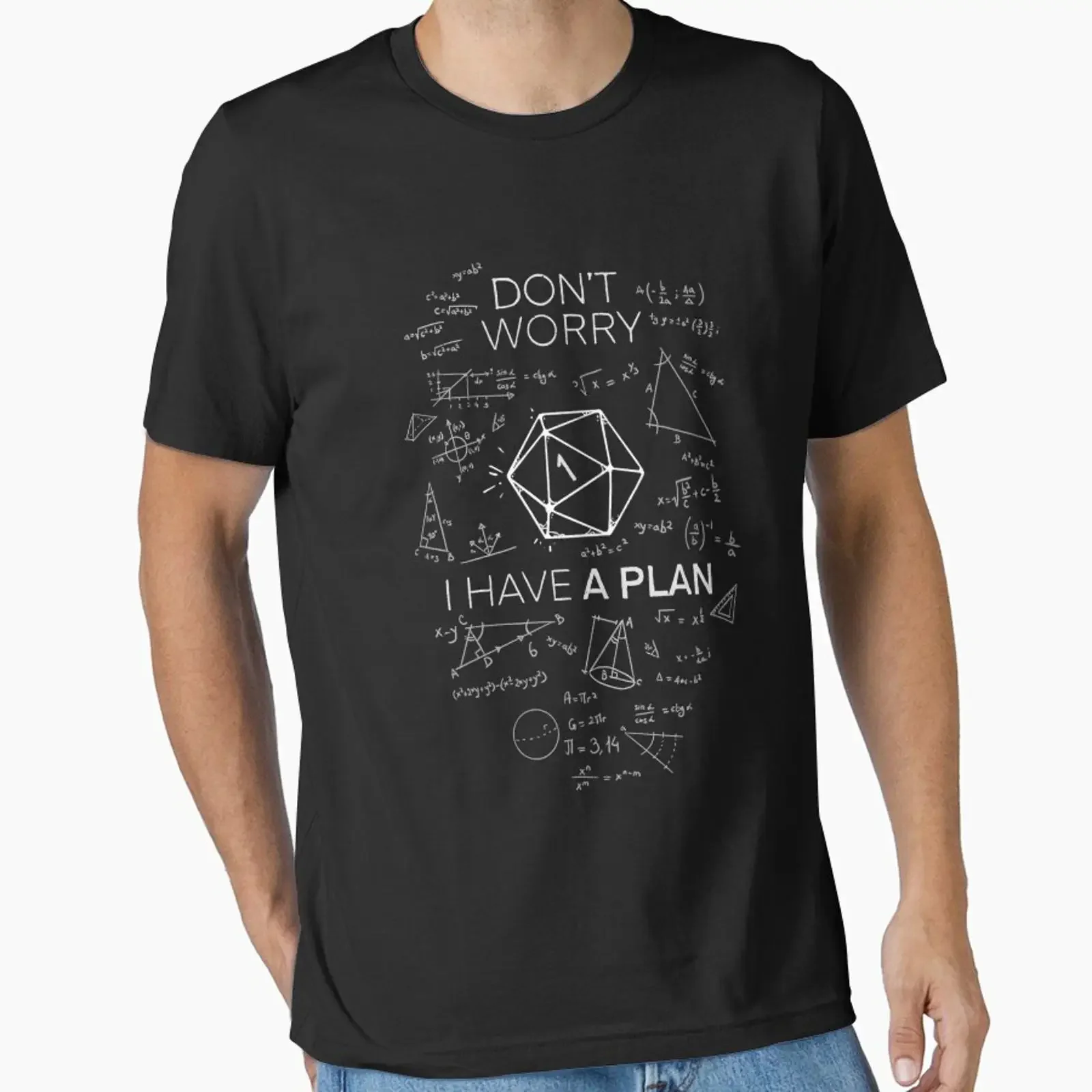 I have a plan designed and sold by Mythic Logic Art vintage Washed streetwear Slightly Versatile graphic Unisex homme Stylish