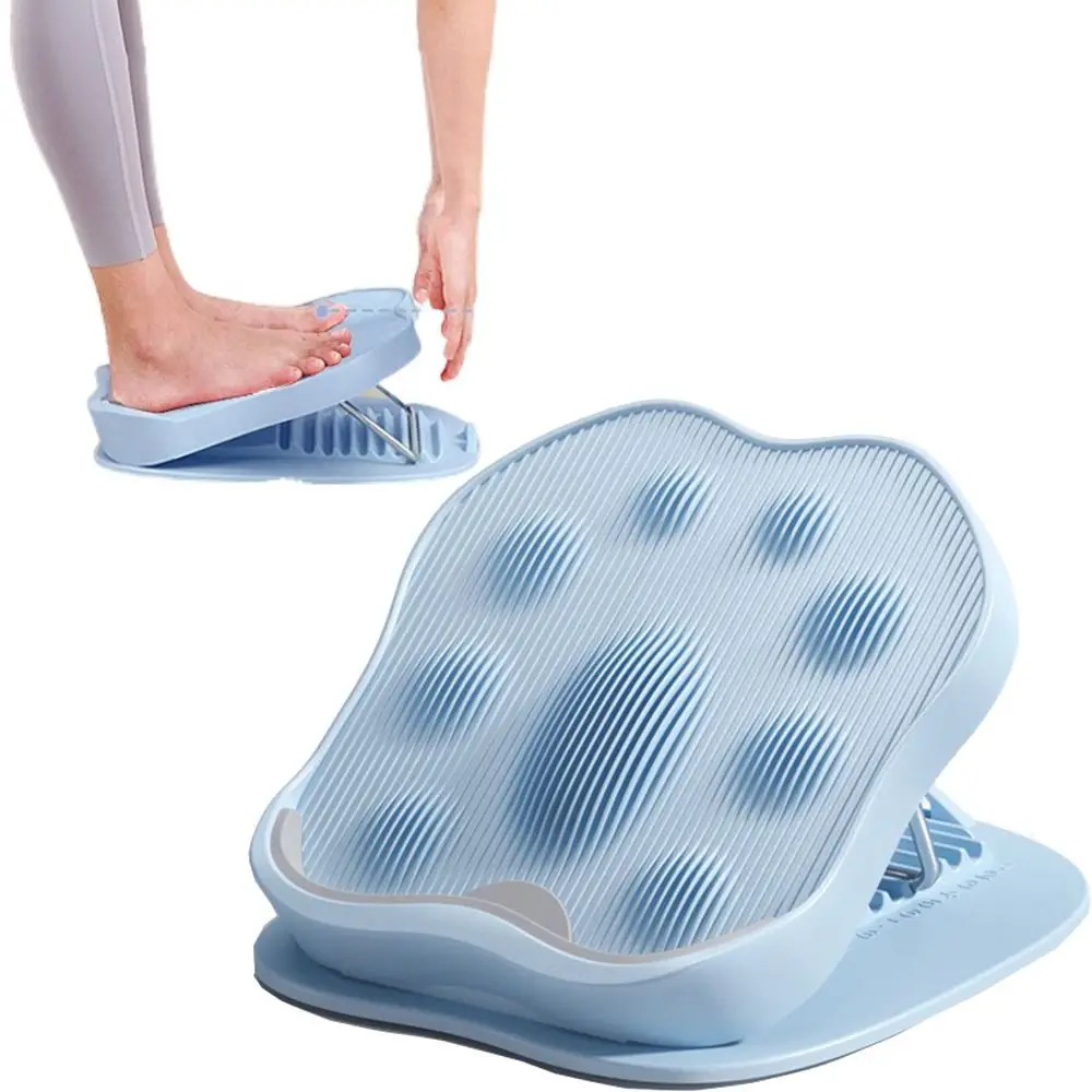 

Adjustable Calf Stretching Board Non-slip Triangular Structure Exercise Tilt Ramp Tight Calves 9 Levels Leg Stretch Equipment