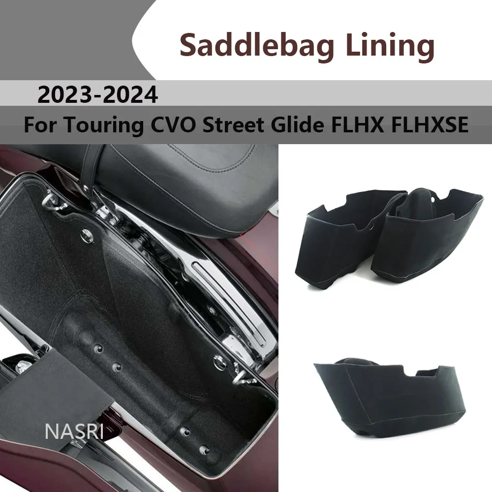 For Harley TOURING 2023-Up FLTRXSE 2024-Up NEW Motorcycle Premium Fitted Saddlebag Lining FLTRX FLTRXSTSE Touring Road Glide CVO