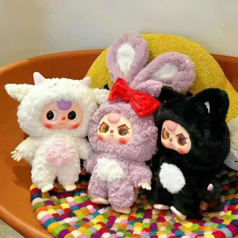 

Baby Three 400% Large Body Tide Play Surprise Lucky Blind Box Cute Dolls Hand Puppet Big Baby Christmas Holiday Gift for Girls