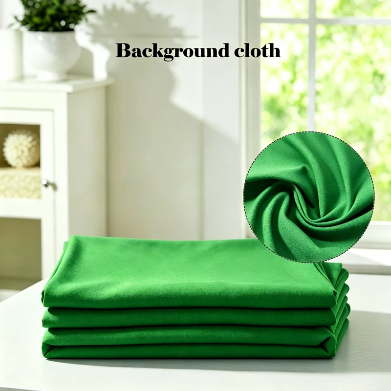 Background cloth for photography and live streaming, ironable, washable, foldable professional photography background cloth