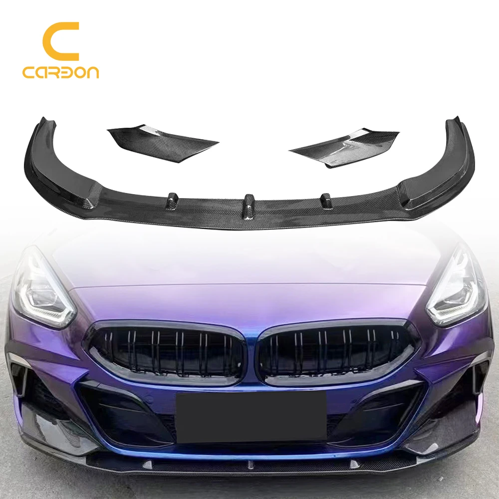 For BMW Z4 G29 2019-  Carbon Fiber Front Bumper Lip  Front Lip G29