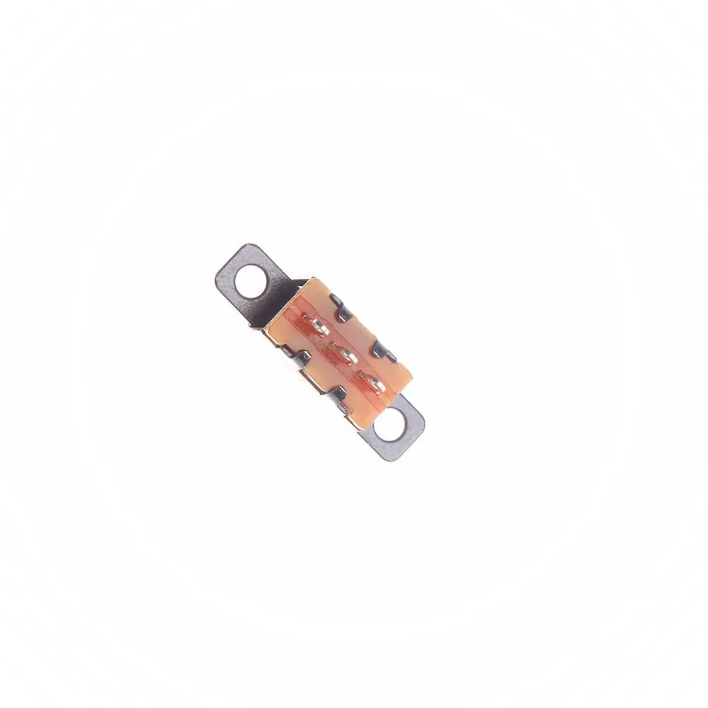 Small 20Pcs Miniature Slide Black 3 Pin SPDT Switch Electrical Component Switches Toggle