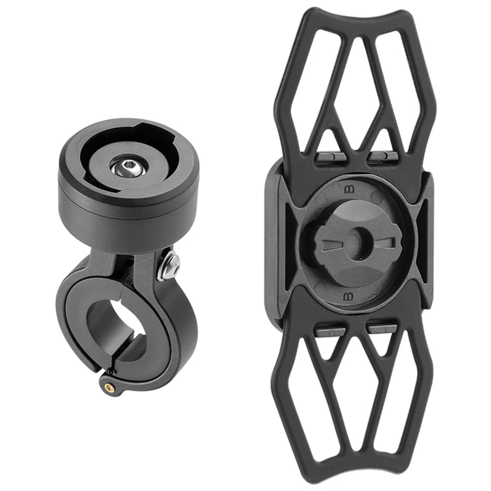 

Universal Bicycle Cell Phone Mount 360 Degree Rotatable Bicycle Mobile Holder Mount Silicone Bike Phone Mount for Smartphones