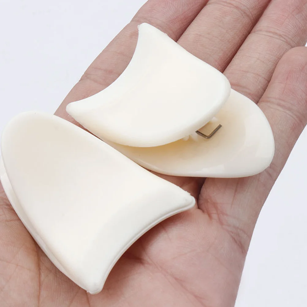 Pinça de cílios para mulheres, aplicador de cílios postiços, ferramenta de ponta curvada, fácil aplicação, remoção, ajuste de cílios, acessório de maquiagem portátil