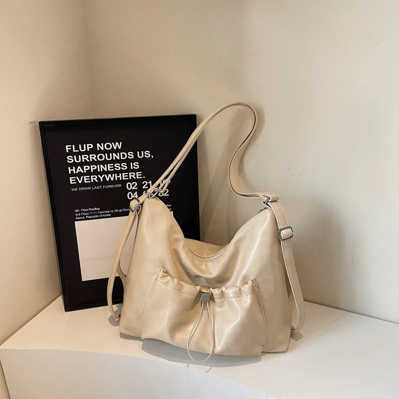 Женская нейлоновая сумка через плечо большой вместимости 2025 года с регулируемым ремешком и внутренним карманом для ежедневных поездок, путешествий и прогулок ​