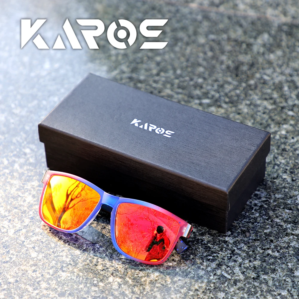 

KAROS Ultra-Light Fashion Sunglasses for Driving and Commuting Unisex Trendy Eyewear Suitable for All Seasons YZ2022