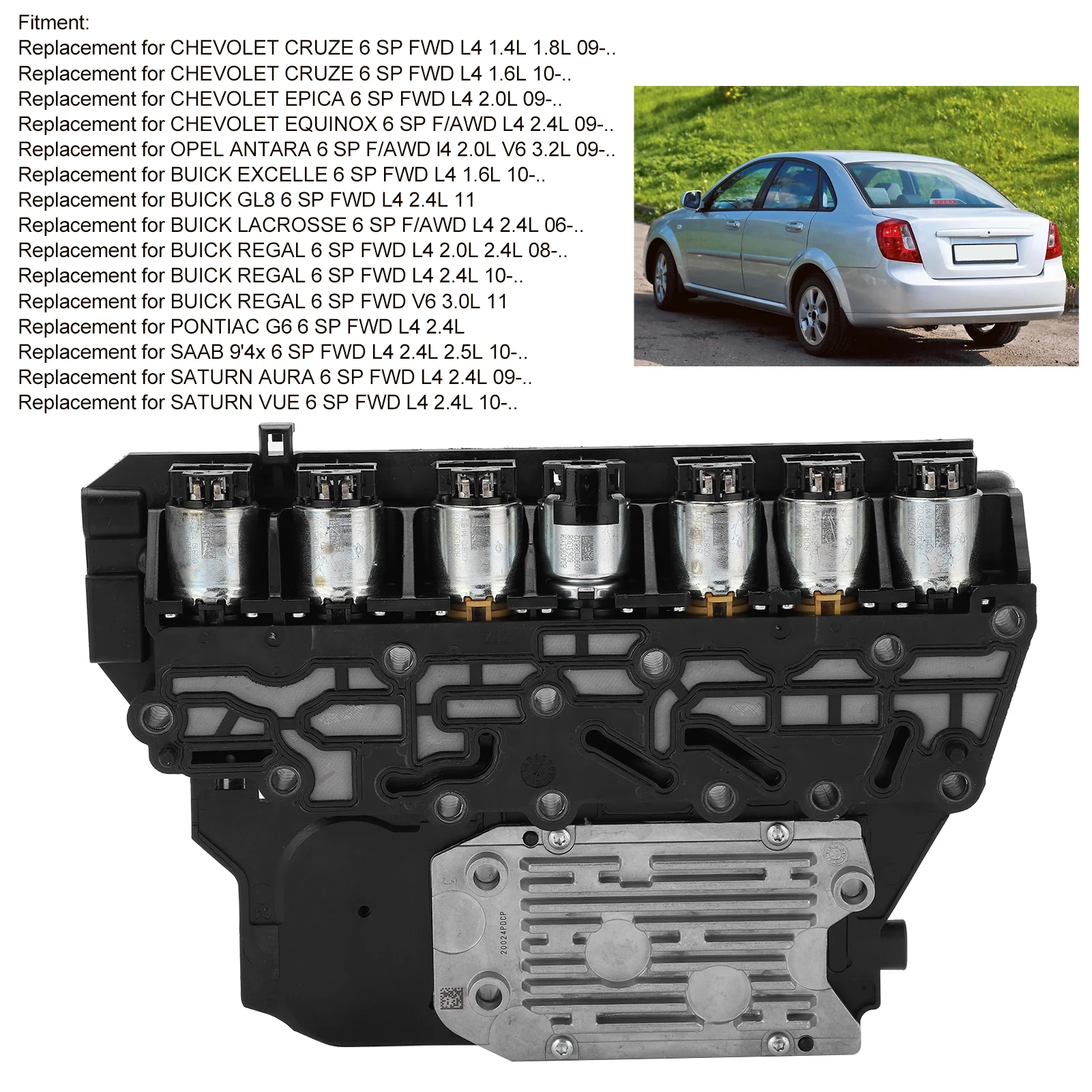 Transmission Computer Control Module 6T45 TCM TCU Replacement for CHEVOLET Captiva/Cruze/Epica MALIBU