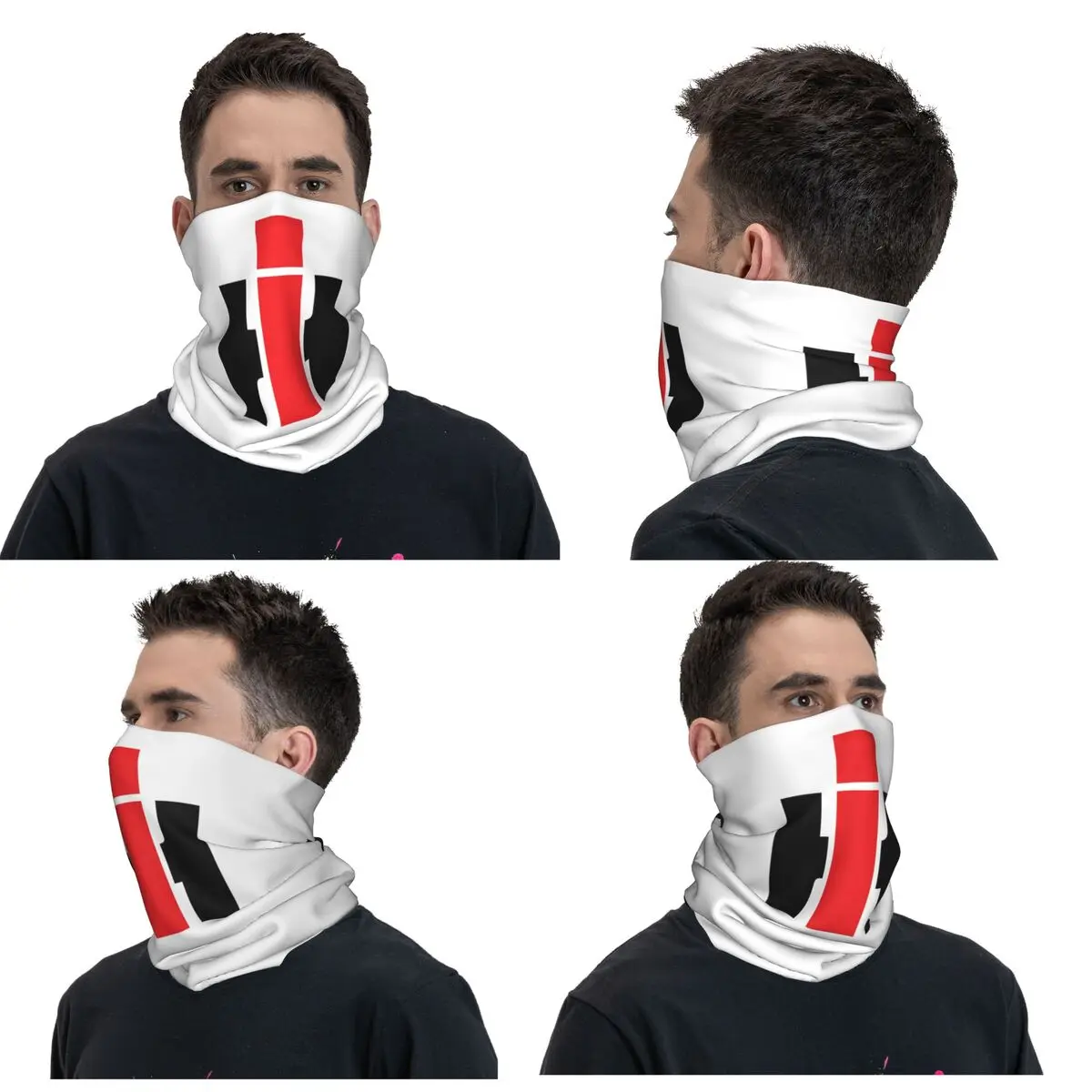 Farmall INTERNATIONAL HARVESTER IH FAN Bandana Neck Cover Printed Wrap Scarf FaceMask Outdoor Sports Unisex Adult Windproof