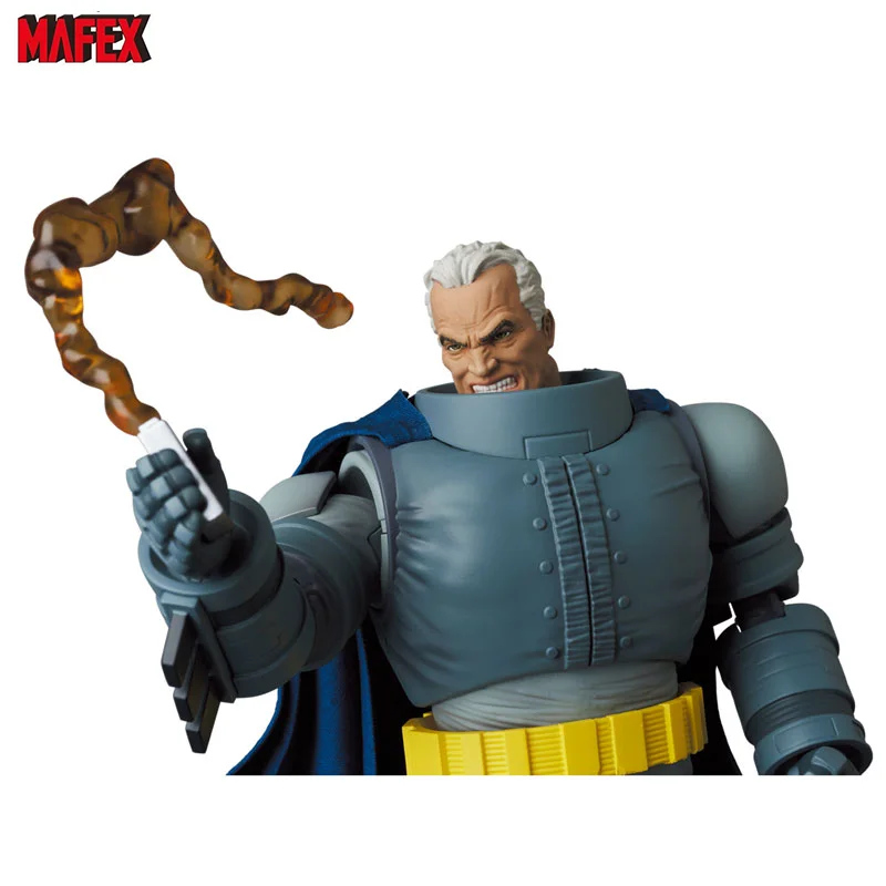 100% original mafex 146 mafex batman armado o cavaleiro das trevas retorna em estoque figuras de anime modelo presentes personalizados brinquedos