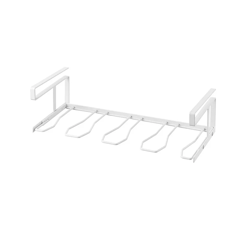 Long Boot Rack No-Drill, Shoe Organizer Holder for Closet Cabinet, Anti-Wrinkle Hanger for Tall Boots, Space Saving Wall Mount