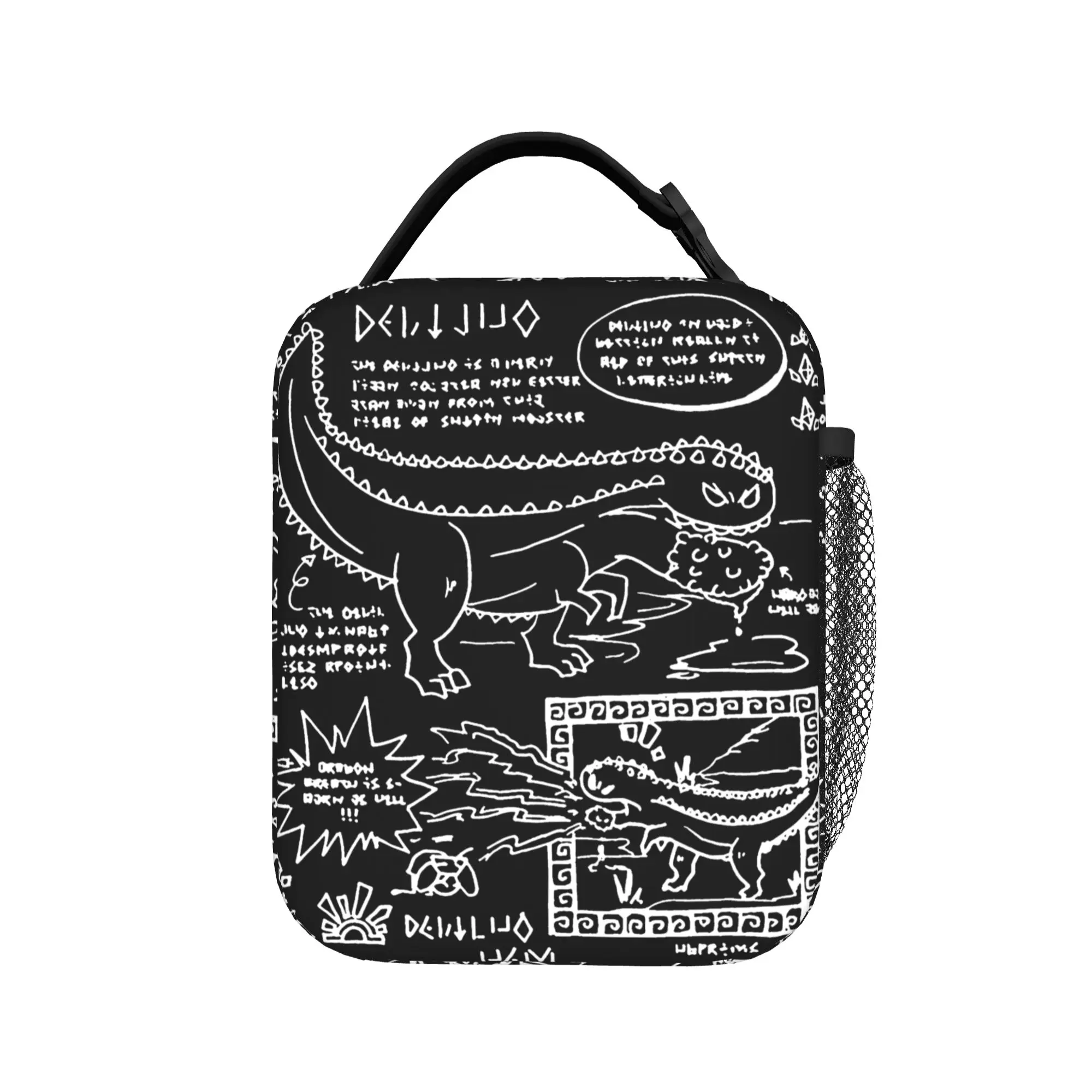 Monster Hunter Deviljho Insulated Lunch Bag Thermal Bag Reusable,Lunch Container  Leakproof Tote Lunch Box School  Travel