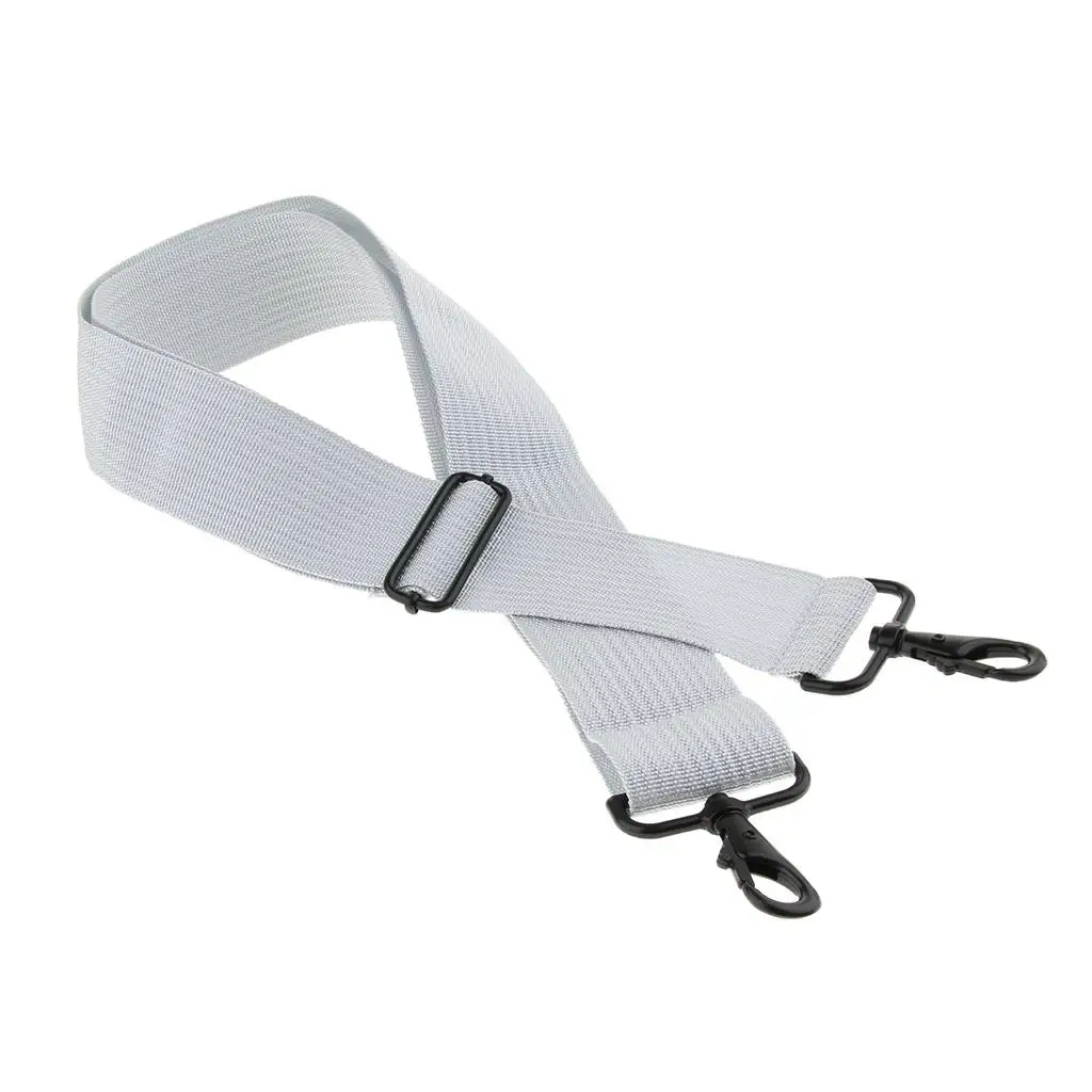 Finest White Snare Drum Shoulder Strap Belt Stage Performance Accessory