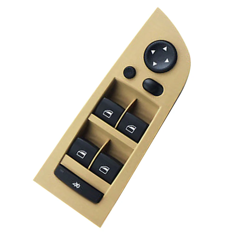 

Beige Panel Power Window Switch Console 61319217334 For -BMW 3 Series 316 318 320 323 325 330