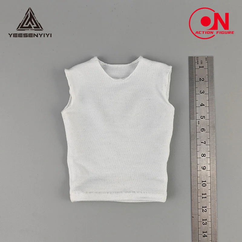 1/6 مقياس الذكور أكمام تي شيرت ملابس علوية نموذج صالح 12 ''AT027 الجندي قوي العضلات عمل الشكل دمى الجسم
