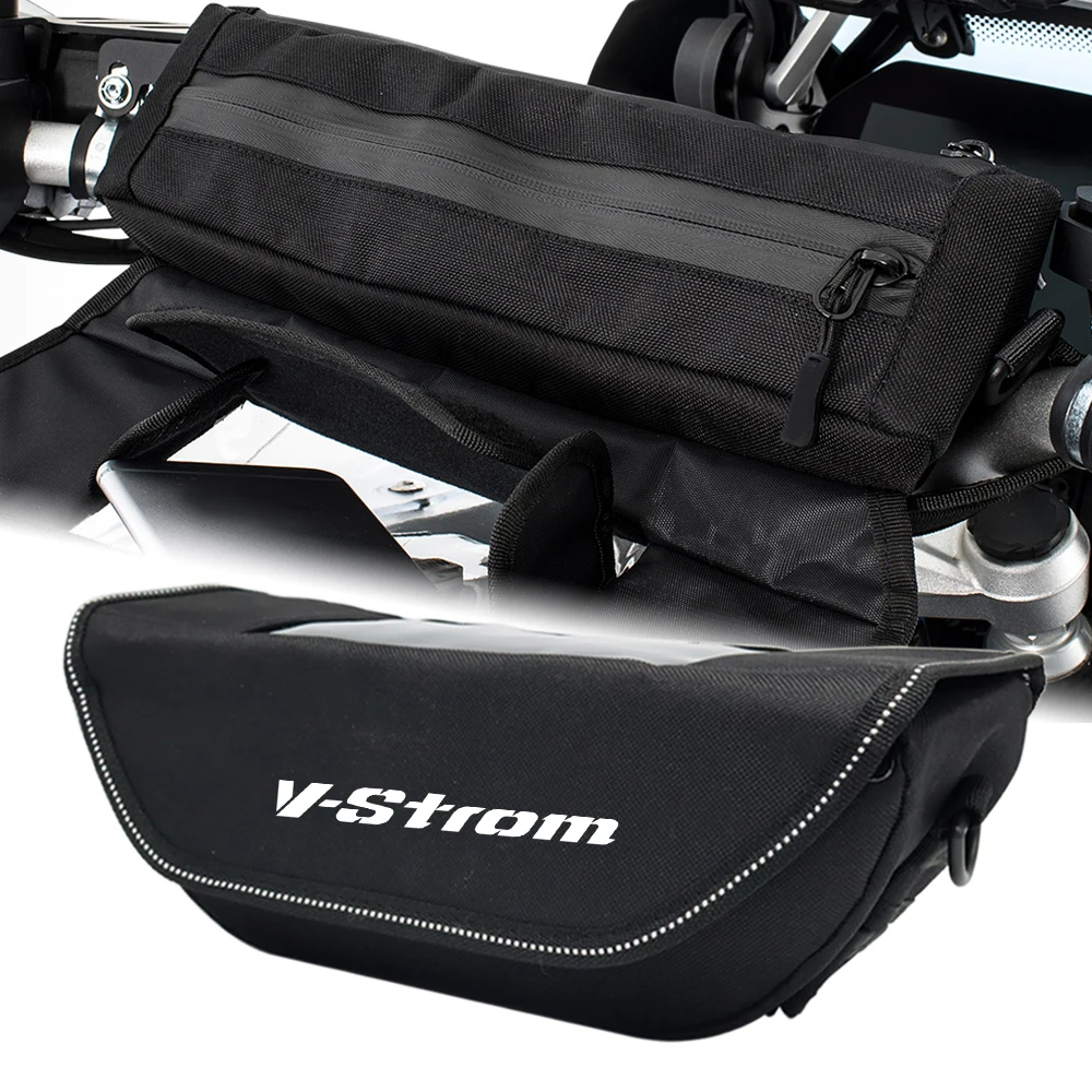 For Suzuki V-Strom 1000 V-Strom 650 V strom Vstrom Handlebar Waterproof Bag Travel Bag storage bag