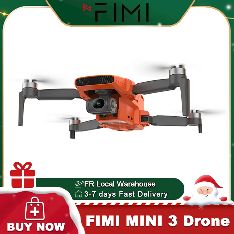 جديد في المخزون FIMI MINI 3 المهنية FPV كوادكوبتر 4K 60fps 48MP 1/2 بوصة الاستشعار كاميرا AI ليلة فيديو 9 كجم مسافة الطيران 3-محور Gimbal 249g C0 الطائرة بدون طيار السنة الجديدة ، مهرجان عيد الميلاد هدية #1