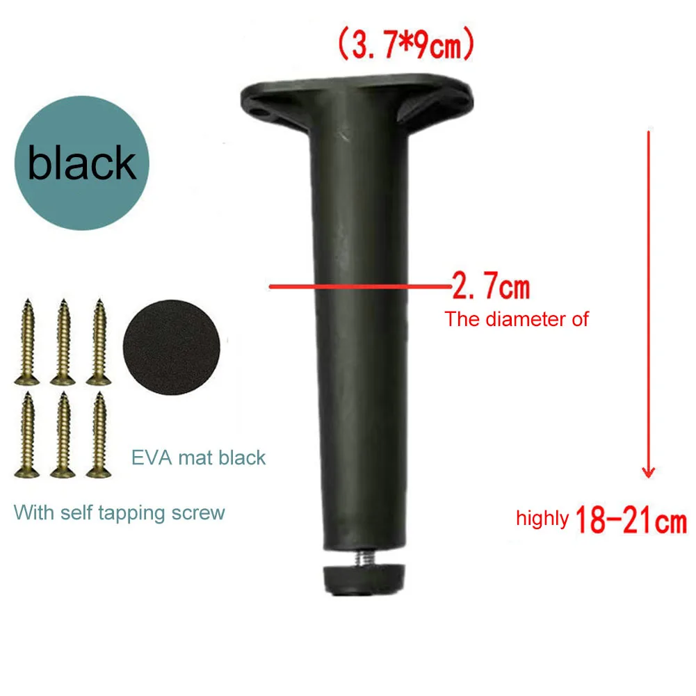 1pcs Bed Beam Support Foot Fixer Telescopic Adjustable Plastic Furniture Leg Sofa Leg Bed Bottom Load Bearing Bracket Tools