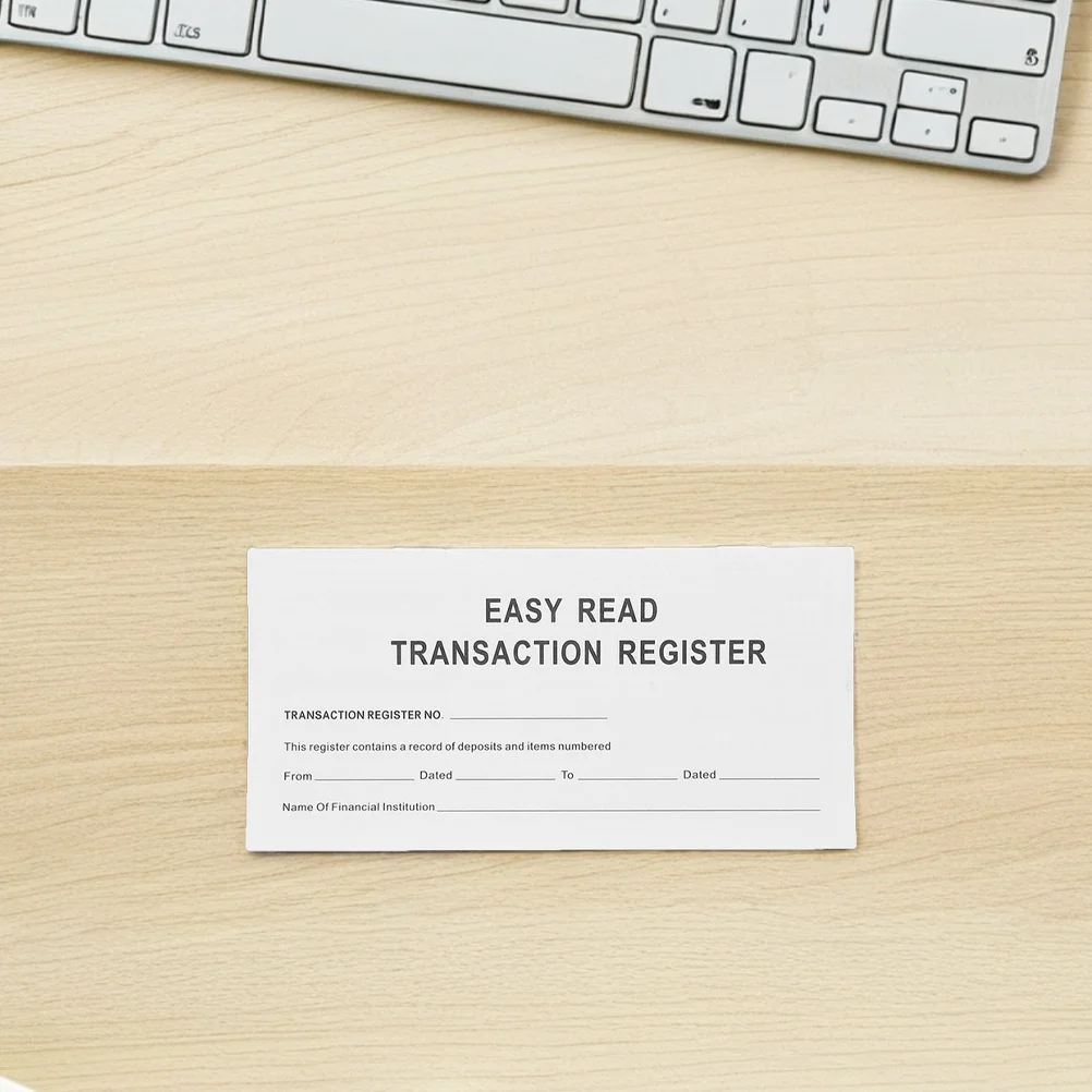 чековая книжка, портативный финансовый блокнот