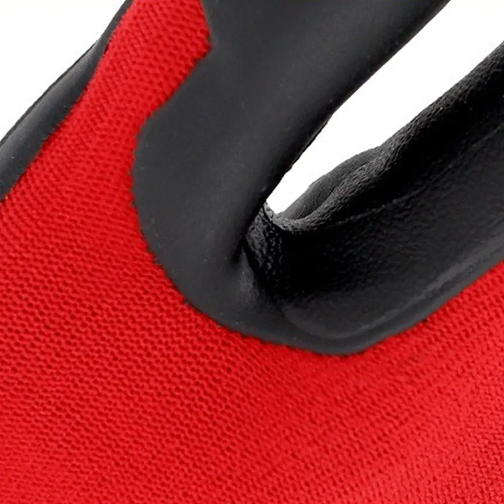 Breathable Gardening Work Gloves Waterproof Nylon Protective Gloves Puncture Resistant Non-Slip Professional Gloves