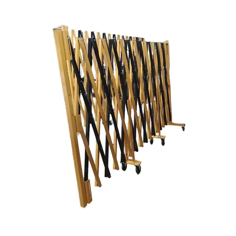 Custom Aluminum Iron Alloy Retractable Security Folding Door Sports & Entertainment Foldable Temporary Fence Trellis