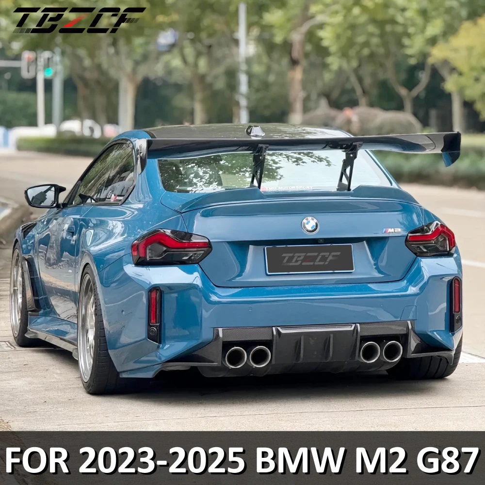 

For BMW M2 G87 2023-2025 G87 APR Style Real Carbon Fiber Car Rear Wing Trunk Lip Spoiler Carbon Fiber Accessories