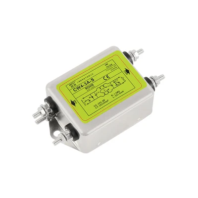 TOMZN Single-phase AC 115V 230V Power Supply Filter EMI Purification Strong Anti-interference CW4-3A-S 6A10A20A30A
