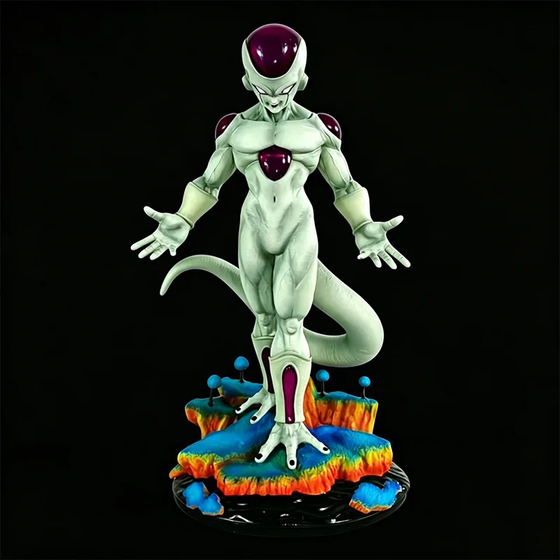 

Dragon Ball Z Frieza Fourth Form High Reduction PVC Figure Exquisite Anime Character Statue Desktop Display Decor Toy Gifts