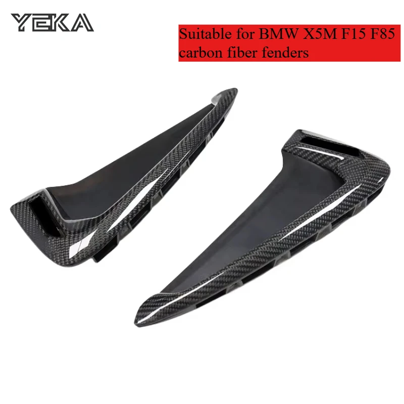 

Подходит для BMW X5M F15 F85, задний бампер из углеродного волокна, сплиттер, плавник F15 F85, задний боковой вентиляционный отверстие, крыло из углеродного волокна, автоаксессуары