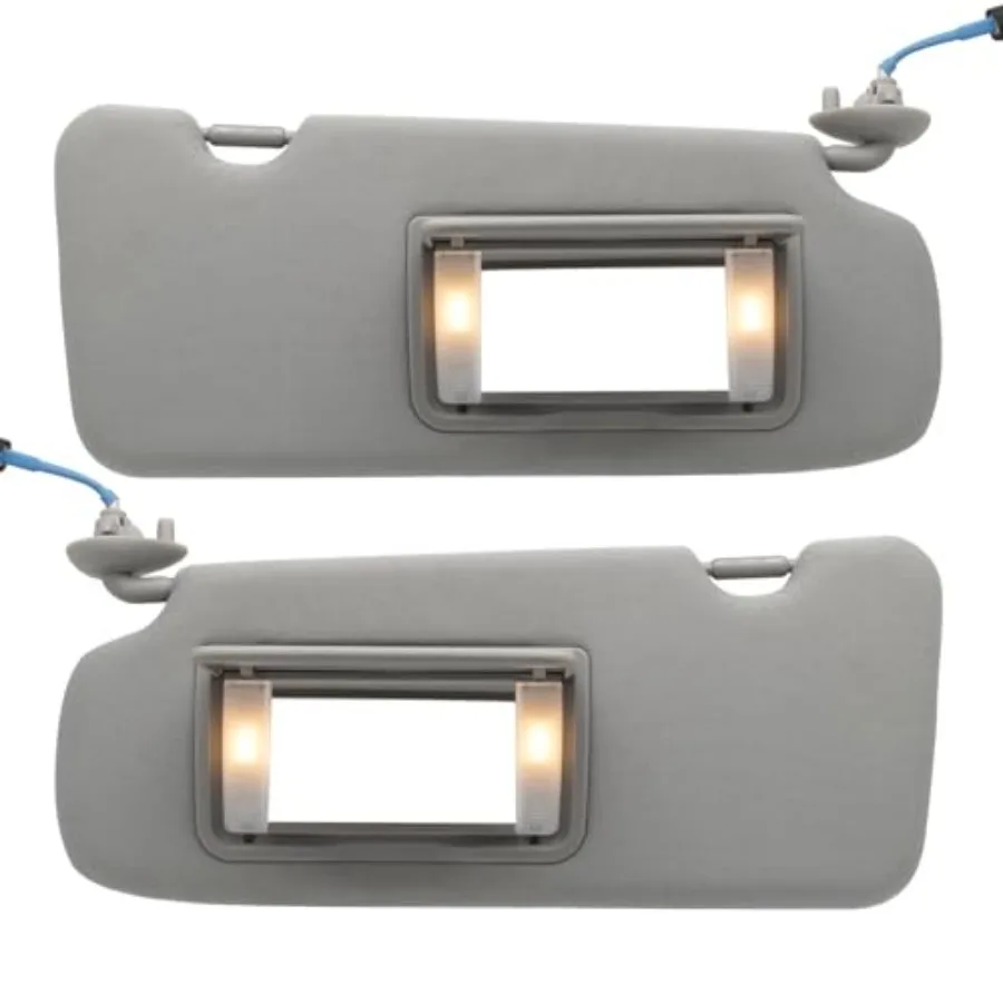 

Солнцезащитный козырек для водителя и пассажира Honda CRV 2017-2022, серый, совместим с 83280TLAA12ZB, 83230TLAA12ZB