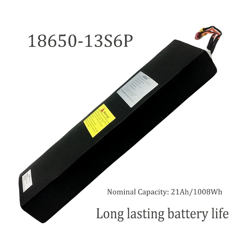 18650 48V 21AH 13S6P For KUGOO M4 Pro Scooter battery/Electric Bicycle/Bicycle/1008Wh New Li-ion battery pack