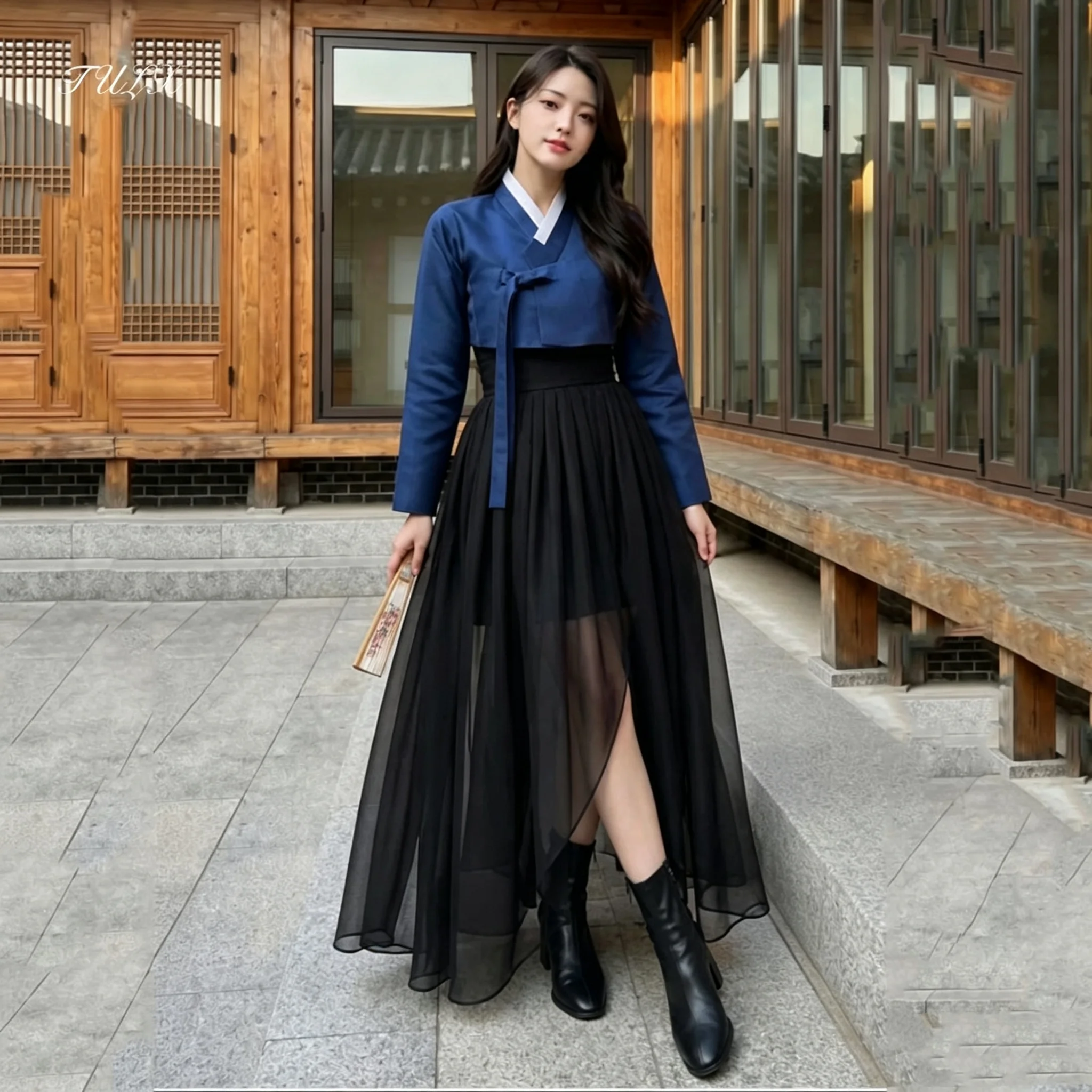 TULX Modern Concert Hanbok 2Pc - Hanbok Modern Set 评论和价格
