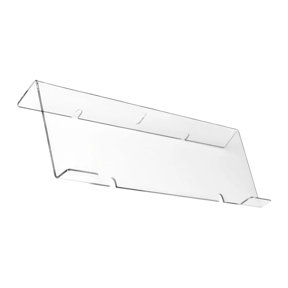 Dudukan Keyboard Akrilik Permukaan Halus Kuat Penyangga Keyboard Ergonomis yang Dapat Dimiringkan dan Ditinggikan untuk Perlengkapan Komputer Kantor dan Gaming