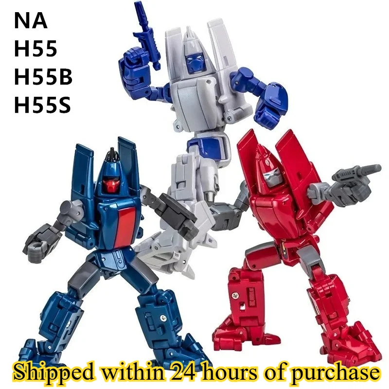 

[В НАЛИЧИИ] NewAge Toys Transformation NA H55 Hughes H55B Goblin H55S Flying Worm Powerglide G1 Фигурка робота