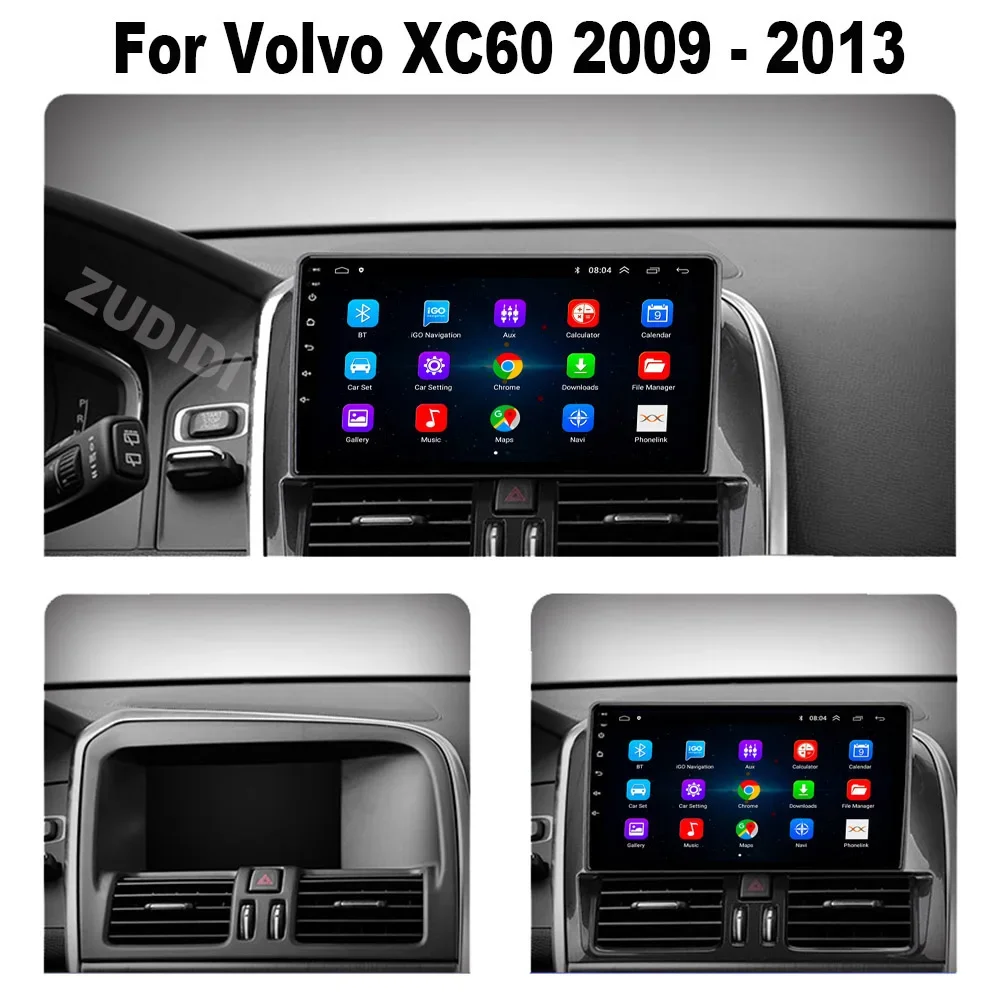 Car Multimedia Player Android Car Radio For Volvo XC60 que 1 2008 2009 2010 2012 2013 4G GPS BT Carplay 2din DVD autoStereo