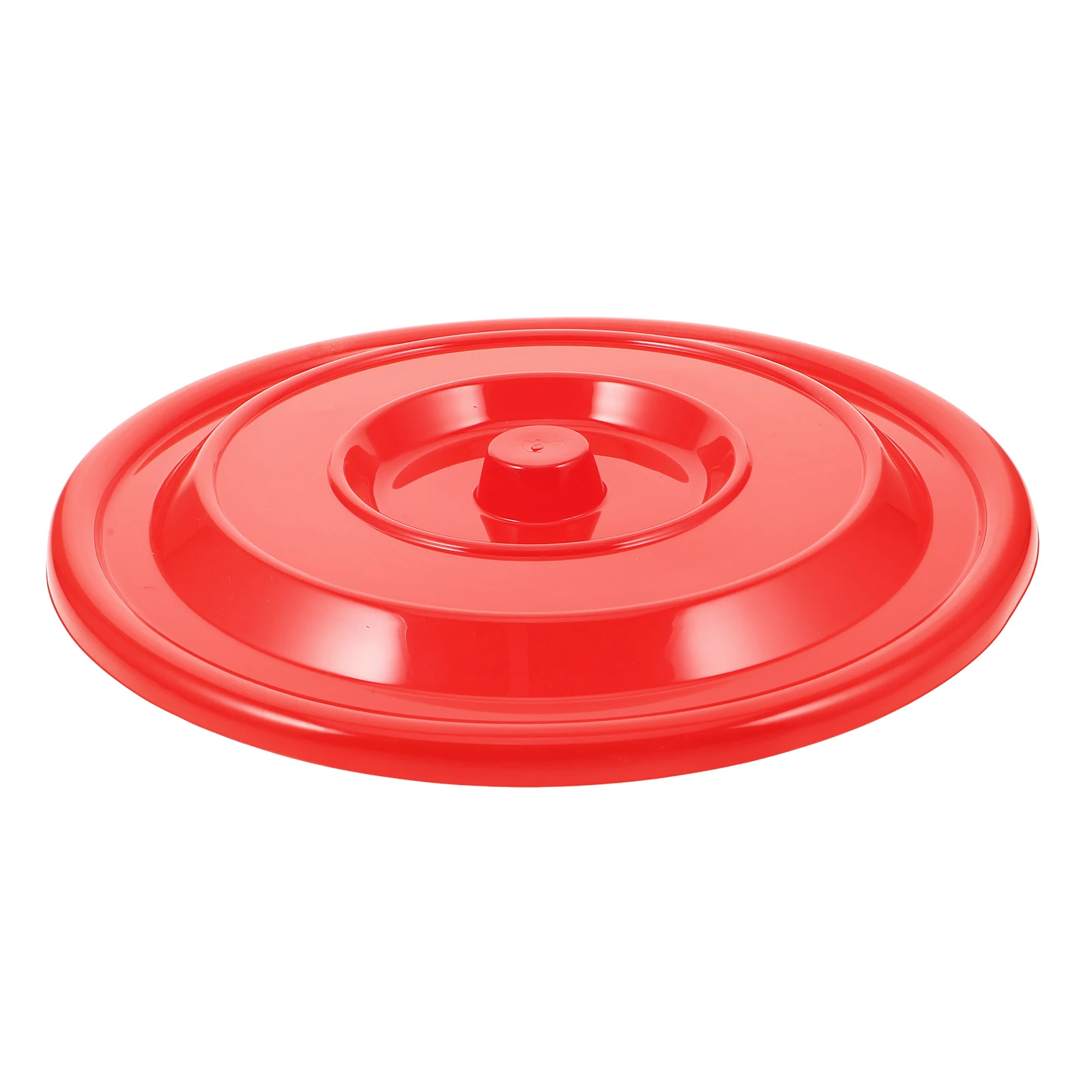 

Plastic Bucket Lid Trash Can Accessories Replacement Cover of Garbage with Outdoor Lids Only Bin