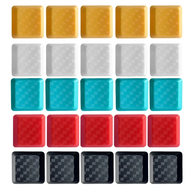 Nur Tastenkappe aus Kohlefaser, 5 Tasten, rutschfeste Textur-Tastenkappen für G915/G813/G815/G913 TKL-Tastatur mit niedrigem – Detail 8