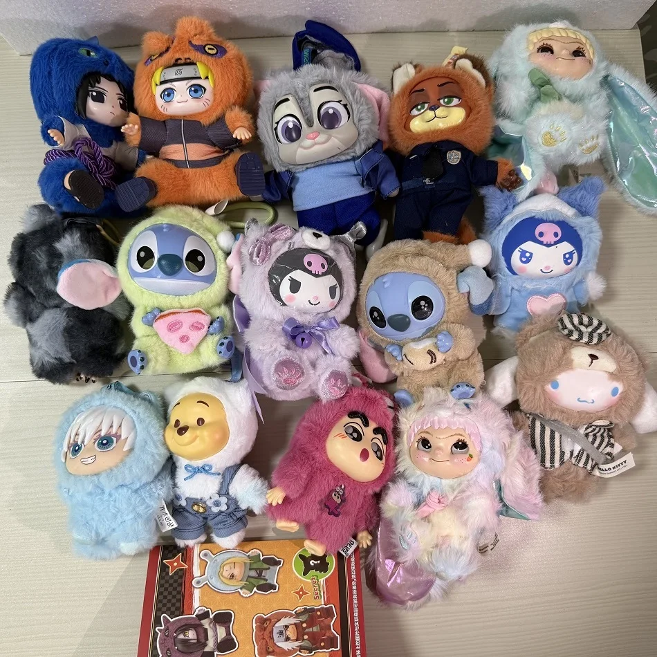 

Vinyl Plush Doll Blind Box Anime Figuren Cute Backpack Pendant Ornament Fans Randomly Select A Style Holiday Gifts For Boys Girl